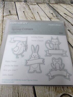 Close To The Heart Z3207 Spring Critters Easter Birthday
